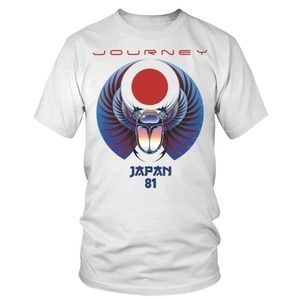 Journey Rock Band Music Japan 81 Shirt